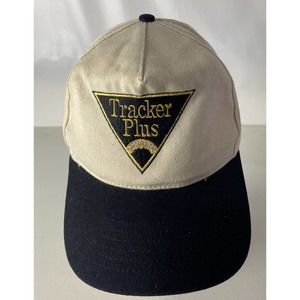 Tracker Plus Hat Cap Snapback Spellout Sewn Logo